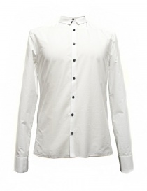 Mens shirts online: Label Under Construction Frayed Buttonholes white shirt