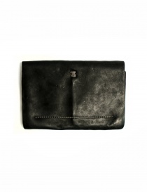 Guidi EN02 black leather wallet