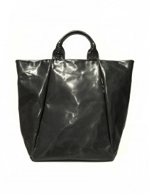 Delle Cose style 751 asphalt leather bag 751 HORSE POLISH ASFALTO order online