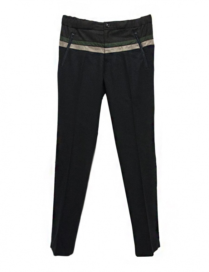 Kolor navy blue pants 17WCM-P09110 C-NAVY mens trousers online shopping