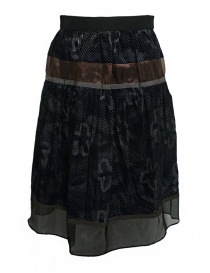 Kolor blue grey skirt online