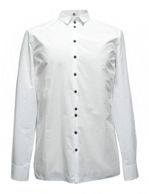 Camicie uomo online: Camicia Label Under Construction Invisible Buttonholes colore bianco
