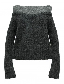 Women s knitwear online: Rito alpaca grey sweater