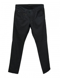 Mens trousers online: Roarguns stretch dark gray trousers