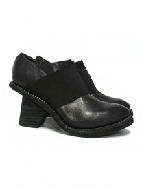 Womens shoes online: Guidi 6003E black leather shoes