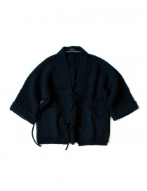 Womens suit jackets online: Kapital wool blue kimono jacket