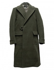 Mens coats online: Haversack Attire light green coat