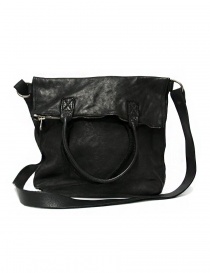 Bags online: Guidi MR09 black leather bag