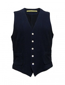 Gilet D by D*Syoukei colore blu e nero online