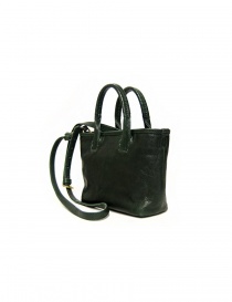 Cornelian Taurus by Daisuke Iwanaga green leather small bag