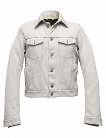 Mens jackets online: Carol Christian Poell JM/2568 In-Between denim short jacket