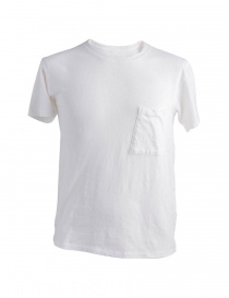 Mens t shirts online: Kapital White T-Shirt EK-442