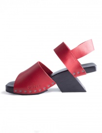 Trippen Torrent Red Sandals