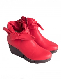 Womens shoes online: Trippen Trippet Red Ankle Boots