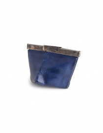 Wallets online: Carol Christian Poell coin purse in blue horse leather