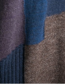 Fuga Fuga Faha blue brown violet wool dress price