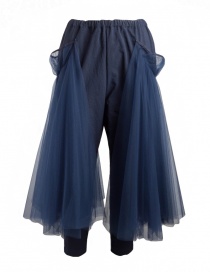 Pantalone Miyao con tulle MP-P-04 NAVY X NAVY ordine online