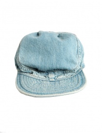 Hats and caps online: Kapital cap in light blue jeans