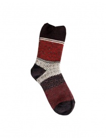 Kapital Burgundi socks red K1805XG605 BURGUNDY SOCKS order online