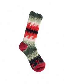 Kapital green and red socks K1806XG617 GREEN SOCKS order online