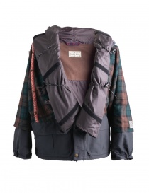 Mens jackets online: Kapital Kamakura brown and green jacket