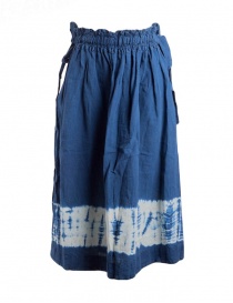 Kapital indigo skirt in linen KOR608SK93 IDG order online
