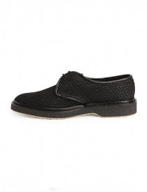 Adieu Type 1 shoe in black perforated fabric