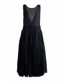 Womens dresses online: Sara Lanzi Sleeveless Black Midi Dress