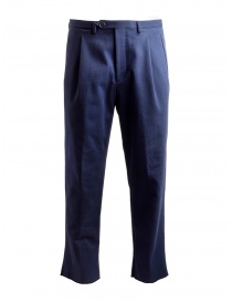 Mens trousers online: Golden Goose deluxe navy chino pants