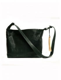 Bags online: Cornelian Taurus green rectangular leather bag
