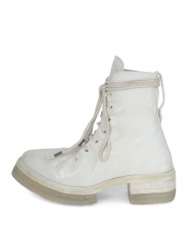 Carol Christian Poell white combat boots with laces