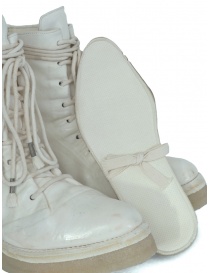 Carol Christian Poell white combat boots with laces mens shoes price