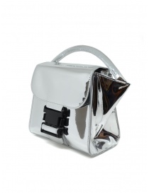 Zucca Small Buckle silver bag