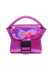 Bags online: Zucca Small Buckle laminated pink bag