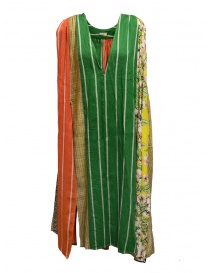 Womens dresses online: Kapital multicolor patchwork dress