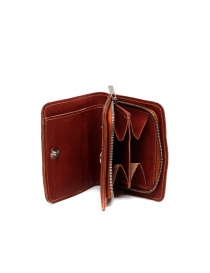 Portafogli online: Guidi C8 1006T portafoglio piccolo rosso in pelle di canguro