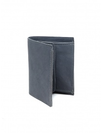 Guidi PT3 wallet in grey kangaroo leather