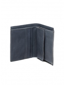 Wallets online: Guidi PT3 wallet in grey kangaroo leather