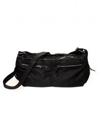 Guidi SP06 expandable black bag in nylon and horse leather SP06 SOFT HORSE FG+NYLON BLKT order online