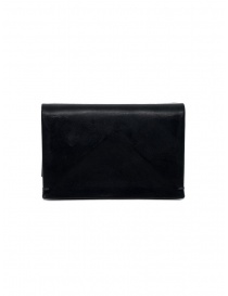 Maurizio Amadei medium black leather wallet