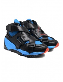 Mens shoes online: Umprecious No Limit black blue sneakers