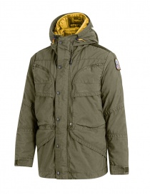 Parajumpers Alpha military green and yellow jacket