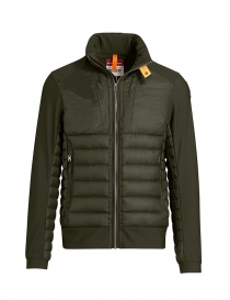 Mens jackets online: Parajumpers Shiki jacket smooth sleeves sycamore