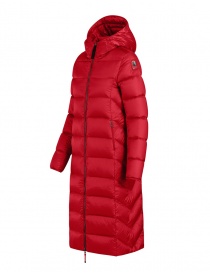 Parajumpers Leah Tomato long down coat for women