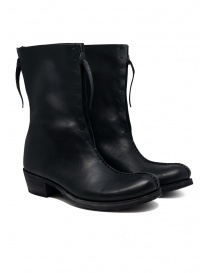 Womens shoes online: M.A+ double zip boots with camperos heel