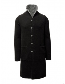 Label Under Construction black-gray reversible coat online
