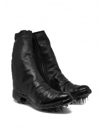 Mens shoes online: Carol Christian Poell black boots with dripped sole