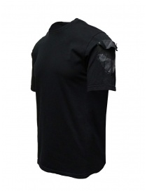 D.D.P. black T-shirt with hand-painted details mens t shirts buy online