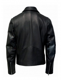 D.D.P. Iconic Brand black studded leather jacket