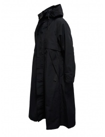 Black Kapital coat with floral lining detail